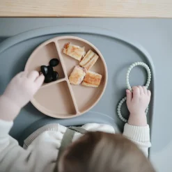 Anneaux De Dentition*mushie 3 Bracelets de Dentition de Perles brunes