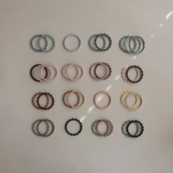 Anneaux De Dentition*mushie 3 Bracelets de Dentition de Perles vertes