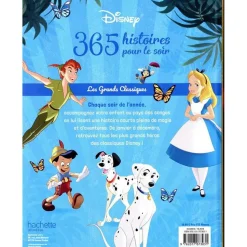 Livres*Hachette Jeunesse Disney 365 histoires pour chaque soir ; les grands classiques de