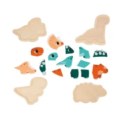 Puzzle*Janod 4 Puzzles Evolutifs Dinonaures de