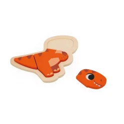 Puzzle*Janod 4 Puzzles Evolutifs Dinonaures de