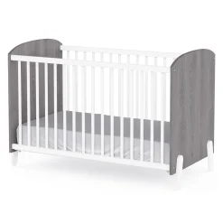 Lits 60X120 Non Évolutifs*CBA Meubles Aldina Lit Bébé 60 x 120 cm de Hudson - Blanc