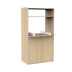 Armoires 2 Portes*Sauthon Baby's Sweet Home Alice Armoire dressing de Bois