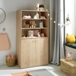 Armoires 2 Portes*Sauthon Baby's Sweet Home Alice Armoire dressing de Bois