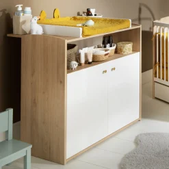 Commodes*Sauthon Baby's Sweet Home Alice Commode de Bois