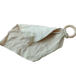 Anneaux De Dentition*Jollein Anneau de dentition doudou Mousseline de Cream