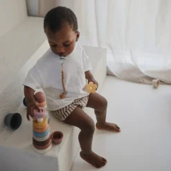 Jeux De Formes*mushie Anneaux à empiler de