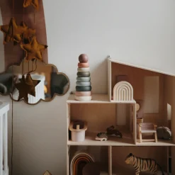 Jeux De Formes*mushie Anneaux à empiler de