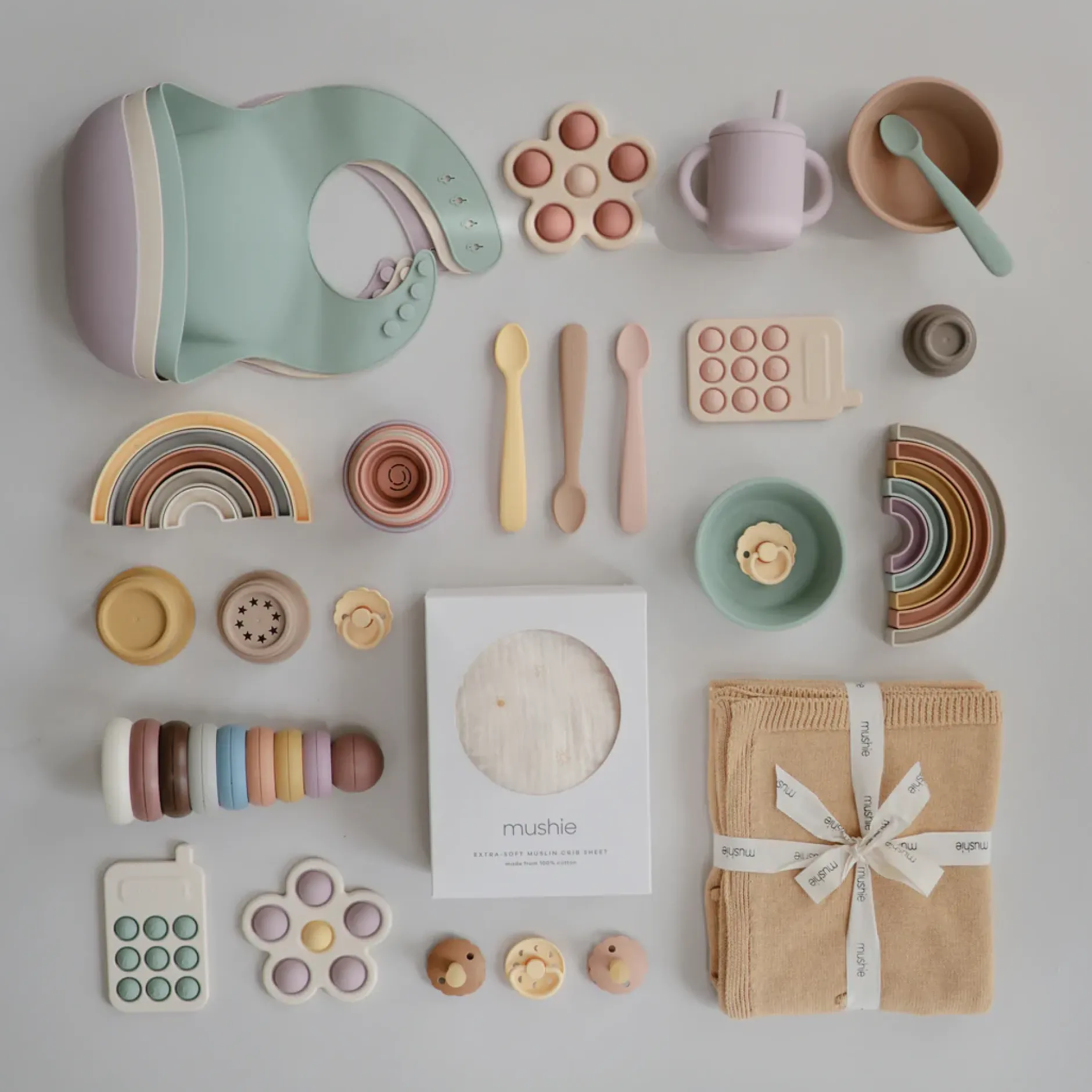 Jeux De Formes*mushie Anneaux à empiler de