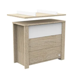 Commodes*Sauthon Baby's Sweet Home Antonin Commode 3 tiroirs de Bois / Blanc