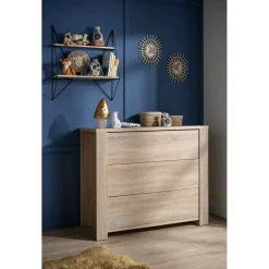 Commodes*Sauthon Baby's Sweet Home Antonin Commode 3 tiroirs de Bois