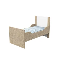 Lits 70X140 Évolutifs*Sauthon Baby's Sweet Home Antonin Lit évolutif 70 x 140 cm de Bois / Blanc
