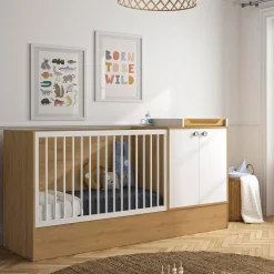 Ensembles Évolutifs*Galipette Arthur Lit combiné évolutif 60 x 120 cm de
