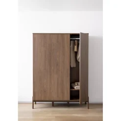 Armoires 3 Portes*Quax Ashi Armoire XL de Châtaignier