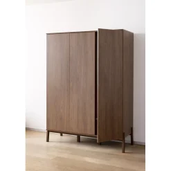 Armoires 3 Portes*Quax Ashi Armoire XL de Châtaignier
