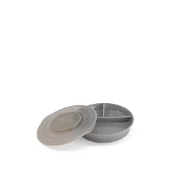 Assiettes*Twistshake Assiette compartimentée 6 mois + de Gris
