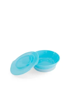 Assiettes*Twistshake Assiette creuse 6 mois + de Bleu