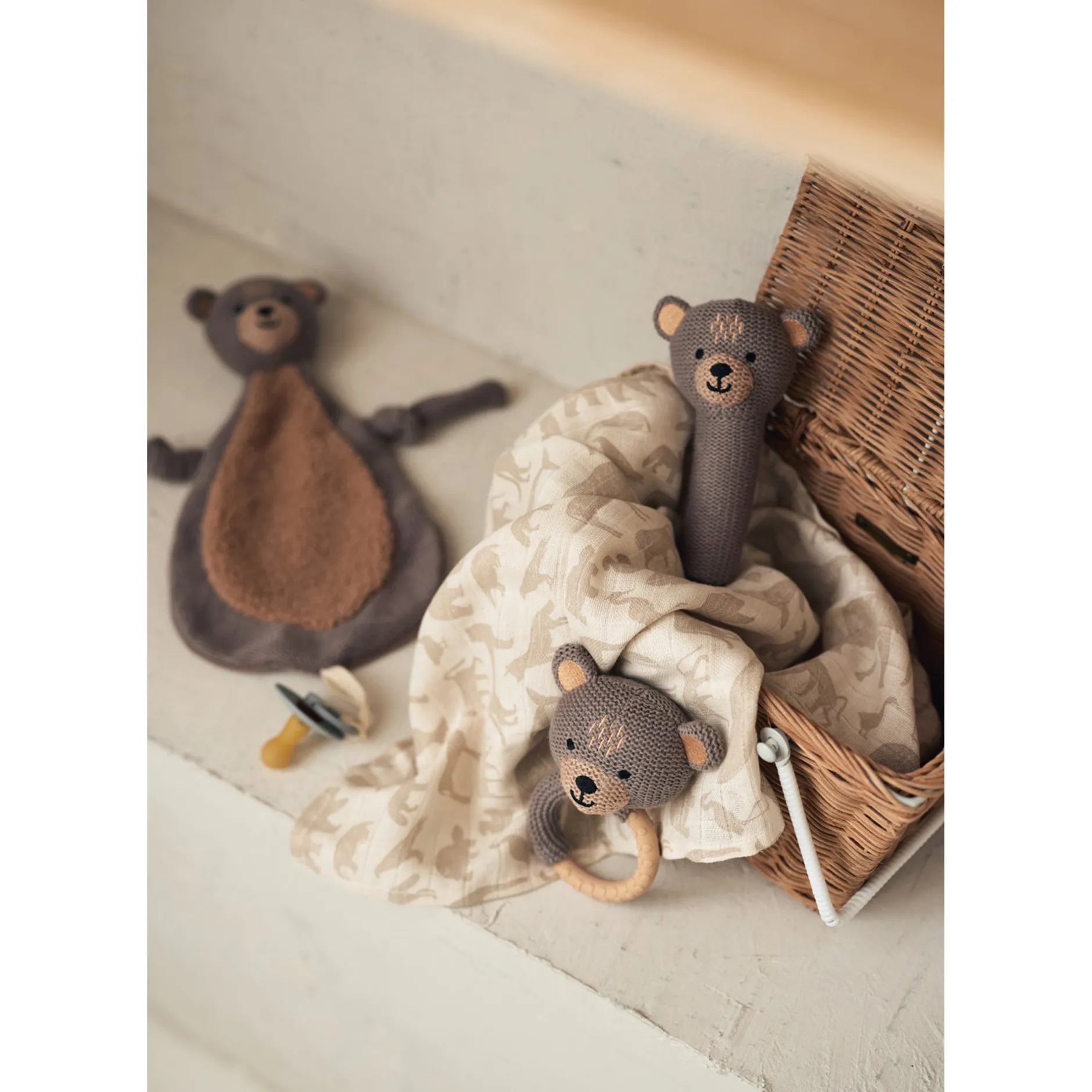 Attaches Sucettes*Jollein Attache sucette de Bear