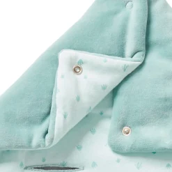 Gigoteuses & Nids D'Ange*Petit à petit Au cœur de la jungle Nid d'ange en velours de Green Nil