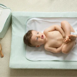 Matelas À Langer*Trois Kilos Sept Au large de Nova Matelas à Langer de Vert d'eau