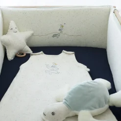 Tours De Lit*Trois Kilos Sept Au large de Nova Tour de Lit réversible de Vert d'eau