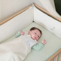 Tours De Lit*Trois Kilos Sept Au large de Nova Tour de Lit réversible de Vert d'eau