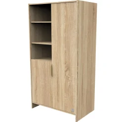 Armoires 2 Portes*Sauthon Baby's Sweet Home Azur Armoire de Chêne doré