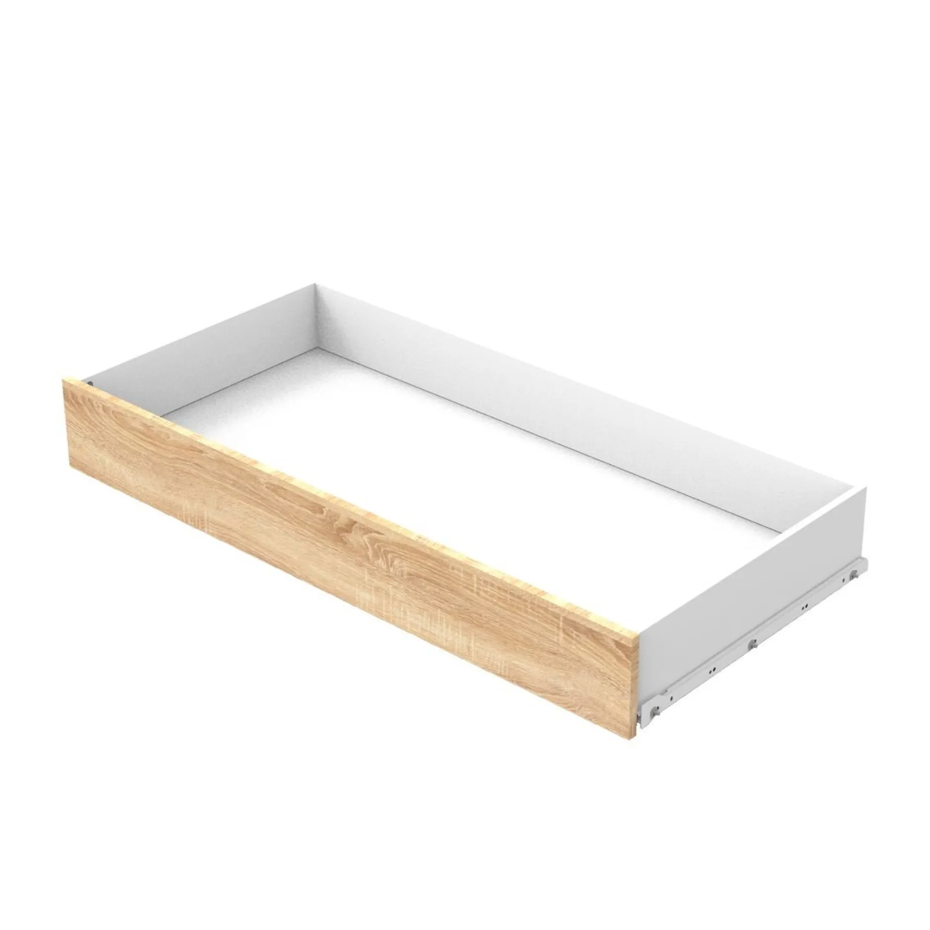 Tiroirs De Lit*Sauthon Baby's Sweet Home Azur Tiroir de lit 60 x 120 cm de Chêne doré