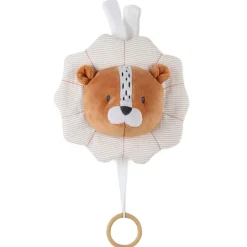 Peluches Musicales*Noukies Babou & Kendi Peluche Musicale en Veloudoux de Caramel