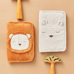 Protège-Carnet De Santé*Noukies & Kendi Protège carnet de santé en Veloudoux de Babou