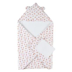 Sorties De Bain*Noukies & Kendi Set de Bain en Eponge et Veloudoux de Babou