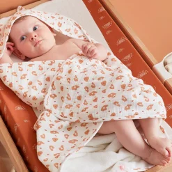 Sorties De Bain*Noukies & Kendi Set de Bain en Eponge et Veloudoux de Babou