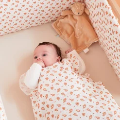 Tours De Lit*Noukies Babou & Tour de lit Léopard en Mousseline de Coton de Kendi