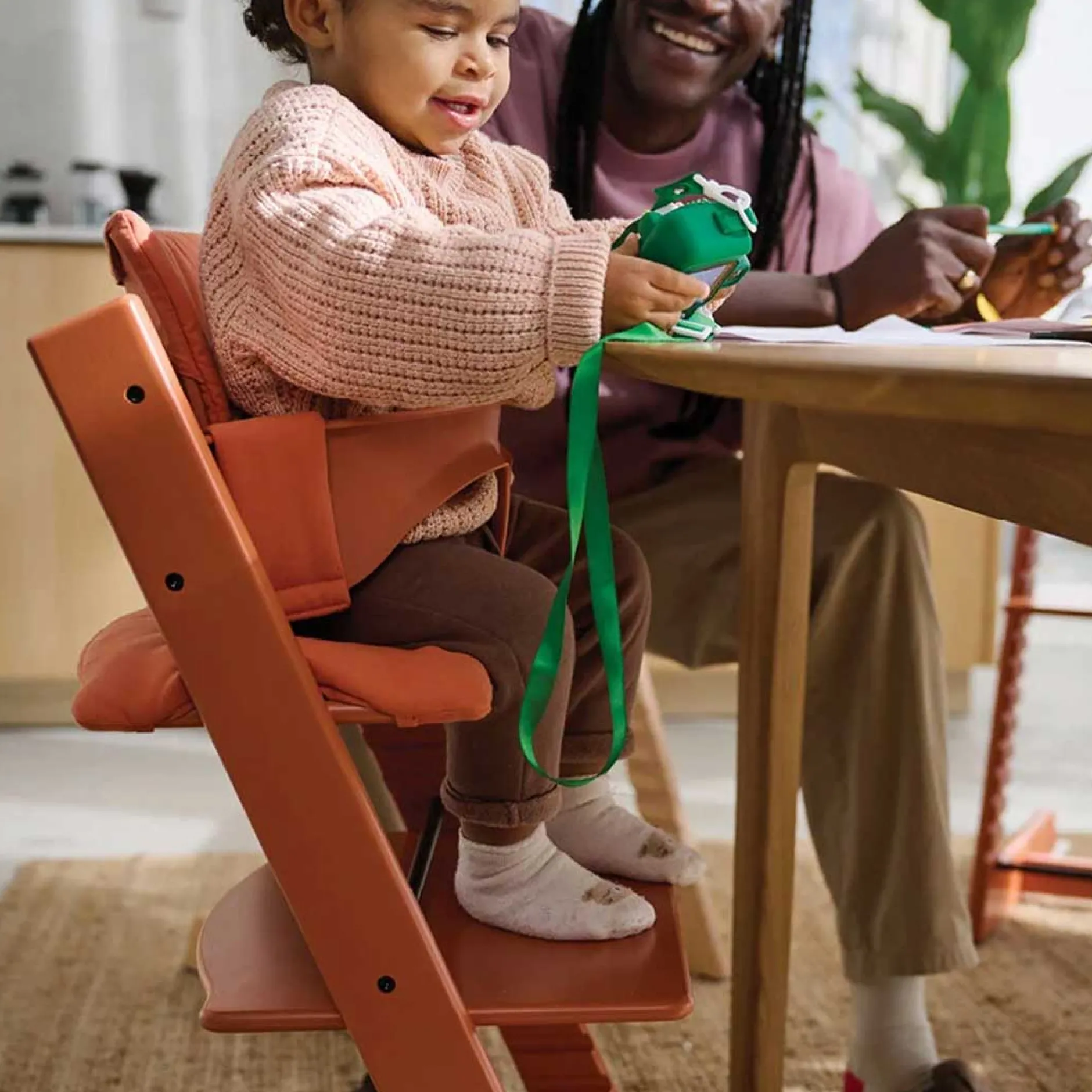 Autres Accessoires Pour Chaise Haute*Stokke® Baby Set² ™ Tripp Trapp® + Patin de Terracotta