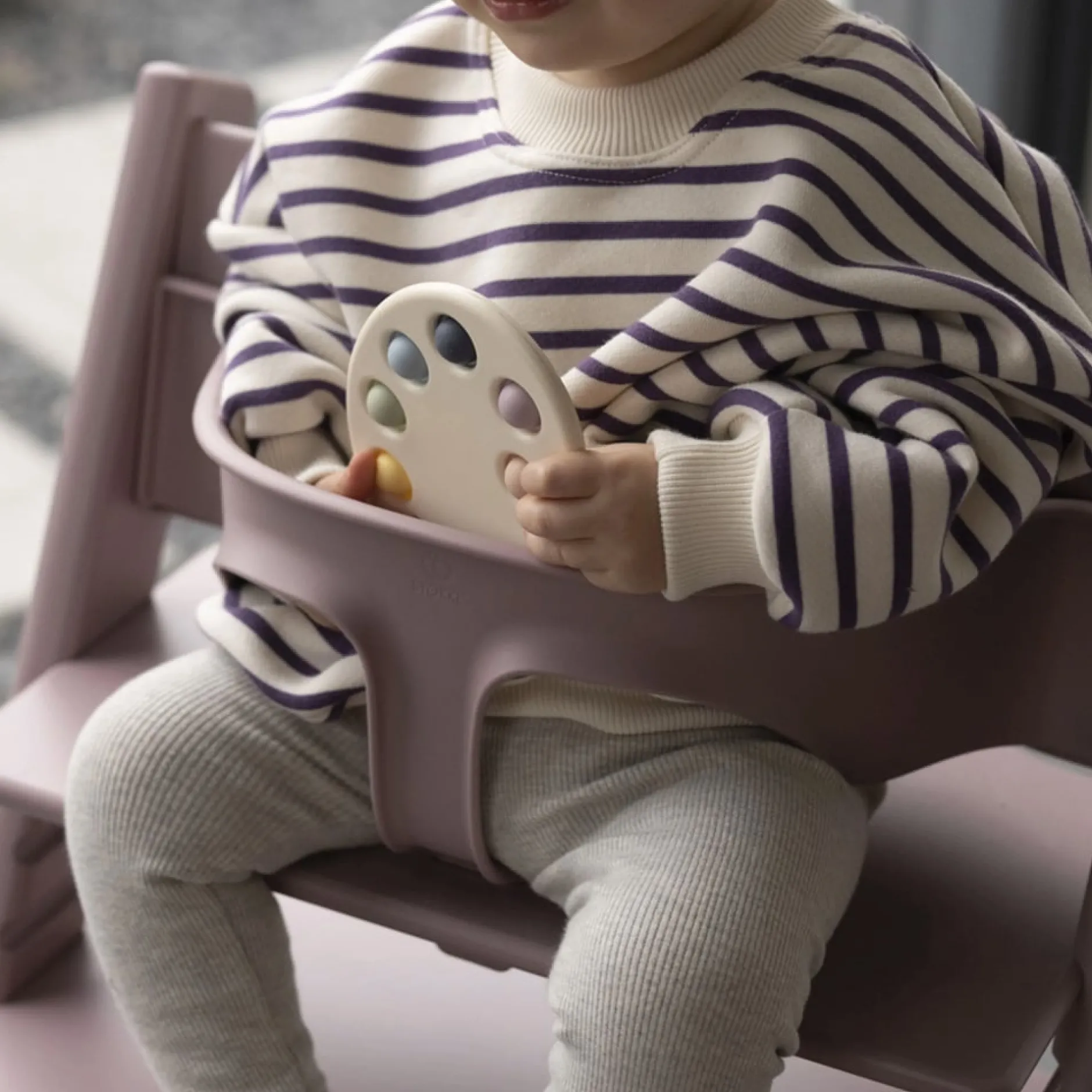 Autres Accessoires Pour Chaise Haute*Stokke® Baby Set² ™ Tripp Trapp® + Patin de Mauve bruyère