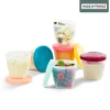 Pots*Babymoov Babybols Kit L Pots de Conservation Hermétiques 6x250 ml de