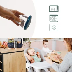 Pots*Babymoov Babybols Kit L Pots de Conservation Hermétiques 6x250 ml de