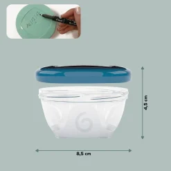 Pots*Babymoov Babybols Kit S Pots de Conservation Hermétiques 4x120 ml de