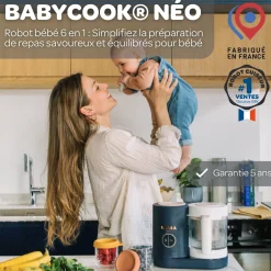 Cuiseurs Et Mixeurs*Béaba Babycook Néo Robot Bébé 6 en 1 de Night Blue