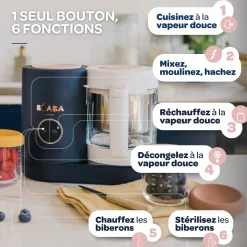 Cuiseurs Et Mixeurs*Béaba Babycook Néo Robot Bébé 6 en 1 de Night Blue