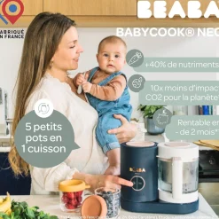 Cuiseurs Et Mixeurs*Béaba Babycook Néo Robot Bébé 6 en 1 de Night Blue