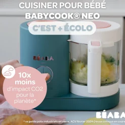 Cuiseurs Et Mixeurs*Béaba Babycook Néo Robot Bébé 6 en 1 de Eucalyptus