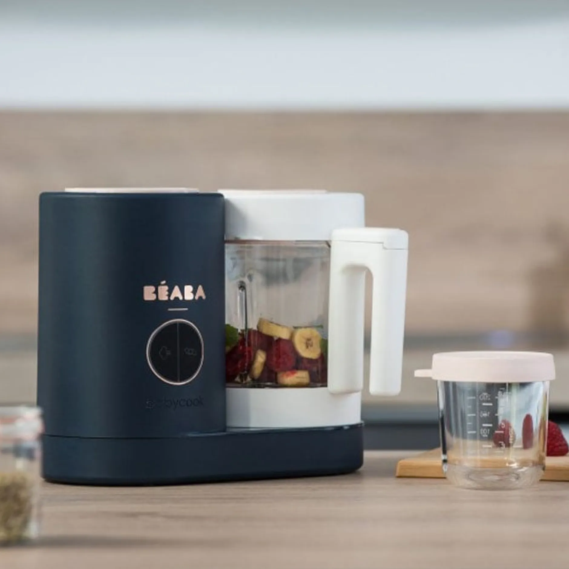 Cuiseurs Et Mixeurs*Béaba Babycook Néo Robot Bébé 6 en 1 de grey-white