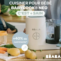 Cuiseurs Et Mixeurs*Béaba Babycook Néo Robot Bébé 6 en 1 de grey-white
