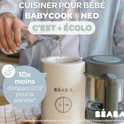 Cuiseurs Et Mixeurs*Béaba Babycook Néo Robot Bébé 6 en 1 de grey-white