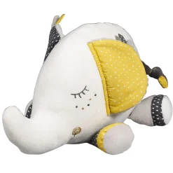 Doudous*Sauthon Baby's Sweet Home Babyfan doudou Moyen modèle de Blanc