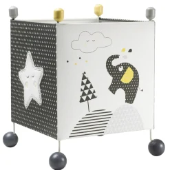 Lampes*Sauthon Baby's Sweet Home Babyfan lampe de chevet de Gris