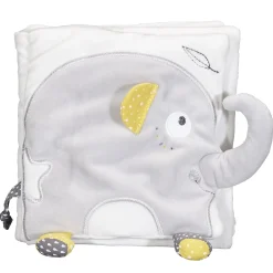 Livres*Sauthon Baby's Sweet Home Babyfan livre d'éveil de Blanc/Gris