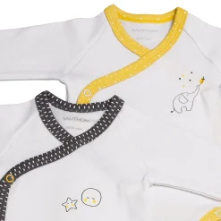 Bodies|Bodies*Sauthon Baby's Sweet Home Babyfan lot de 2 bodies Naissance de