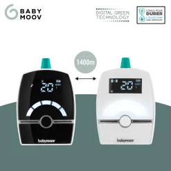 Babyphones*Babymoov Babyphone Premium Care de Blanc/noir
